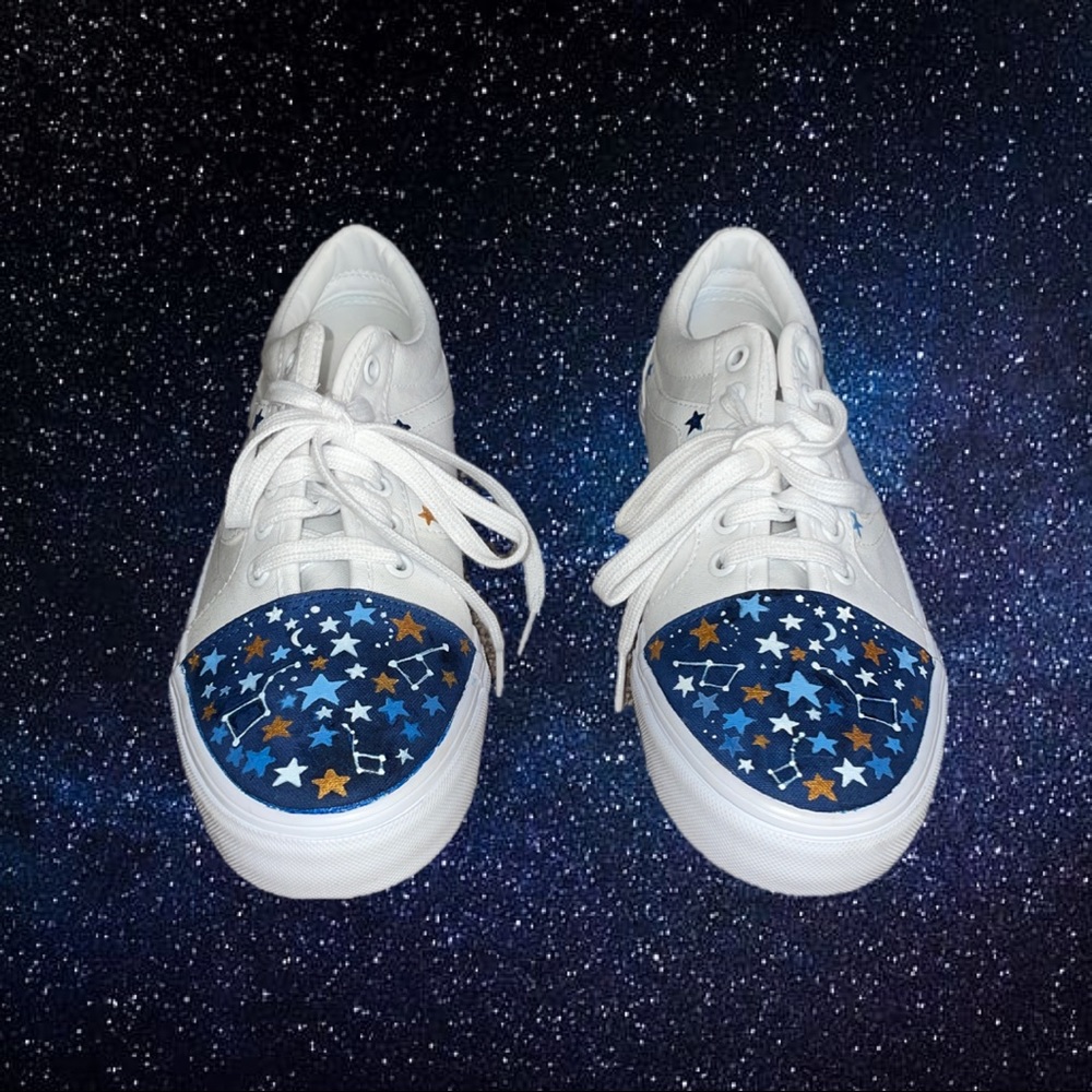 Hand Painted Constellation Sneakers